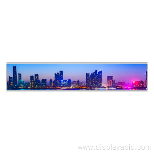 Digital bar single-sided LED display